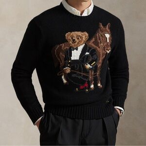 Polo Ralph Lauren Year of the Horse Polo bear sweater XS